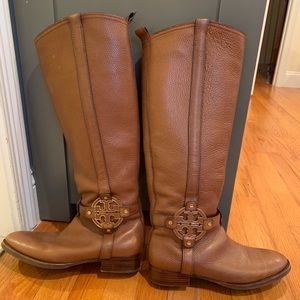 Tory Burch tall riding boots